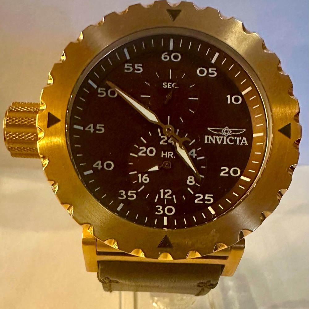Invicta
I-Force Brown/Leather Ø52 mm